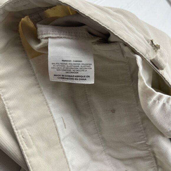 Nike Golf Dri-Fit Cargo Shorts Size 40 Beige Mens Lightweight Quick-Dry Casual - Picture 5 of 6